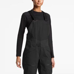 Women's North Face Black Bib (overall snow pants/ski/snowboard pants)